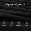 imageKEREDA Girls Casual Mini High Waist Stretchy Flared Pleated Skater Uniform SkirtsBlack