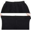 imageKEREDA Girls Fleece Lined Leggings Winter Warm Pants for Kids 314 YearsBlack