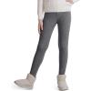 imageKEREDA Girls Fleece Lined Leggings Winter Warm Pants for Kids 314 YearsDark Grey