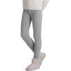 imageKEREDA Girls Fleece Lined Leggings Winter Warm Pants for Kids 314 YearsGrey