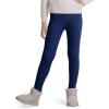 imageKEREDA Girls Fleece Lined Leggings Winter Warm Pants for Kids 314 YearsNavy