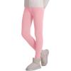 imageKEREDA Girls Fleece Lined Leggings Winter Warm Pants for Kids 314 YearsPink