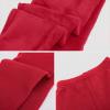 imageKEREDA Girls Fleece Lined Leggings Winter Warm Pants for Kids 314 YearsRed