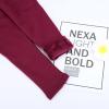 imageKEREDA Girls Fleece Lined Leggings Winter Warm Pants for Kids 314 YearsWine Red