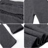 imageKEREDA Girls Leggings Ruffle Skirt School Uniform Pants Kids Clothes 414 YearsDark Grey