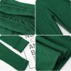 imageKEREDA Girls Leggings Ruffle Skirt School Uniform Pants Kids Clothes 414 YearsGreen