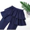 imageKEREDA Girls Leggings Ruffle Skirt School Uniform Pants Kids Clothes 414 YearsNavy