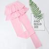 imageKEREDA Girls Leggings Ruffle Skirt School Uniform Pants Kids Clothes 414 YearsPink