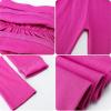 imageKEREDA Girls Leggings Ruffle Skirt School Uniform Pants Kids Clothes 414 YearsRose Red
