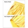 imageKEREDA Girls Metallic Shorts Sparkly Dance Outfits Shiny Costume for GirlsGold