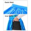 imageKEREDA Girls Metallic Skater Skirts Shiny Flared Holographic SkortBlue