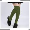 imageKEREDA Slouch Socks Women 1 Pair Knee High Scrunch Boot Socks for Women Size 611Army Green
