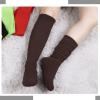 imageKEREDA Slouch Socks Women 1 Pair Knee High Scrunch Boot Socks for Women Size 611Brown