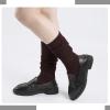 imageKEREDA Slouch Socks Women 1 Pair Knee High Scrunch Boot Socks for Women Size 611Brown