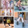 imageKEREDA Slouch Socks Women 1 Pair Knee High Scrunch Boot Socks for Women Size 611Camel