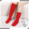 imageKEREDA Slouch Socks Women 1 Pair Knee High Scrunch Boot Socks for Women Size 611Shiny Red