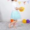 imageKEREDA Toddler Girls Layered Tutu Skirt Sparkling Sequin Tulle Dance SkirtsBlue