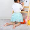 imageKEREDA Toddler Girls Layered Tutu Skirt Sparkling Sequin Tulle Dance SkirtsBlue