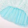 imageKEREDA Toddler Girls Layered Tutu Skirt Sparkling Sequin Tulle Dance SkirtsBlue