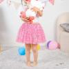 imageKEREDA Toddler Girls Layered Tutu Skirt Sparkling Sequin Tulle Dance SkirtsHot Pink