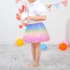 imageKEREDA Toddler Girls Layered Tutu Skirt Sparkling Sequin Tulle Dance SkirtsRainbow