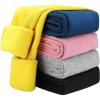 imageKEREDA Girls Fleece Lined Leggings Winter Warm Pants for Kids 314 YearsYellow