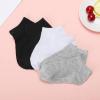 imageKEREDA 15 Pairs Kids Ankle Socks Boys Girls Half Cushion Low Cut Athletic SocksBlack