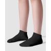imageKEREDA 15 Pairs Kids Ankle Socks Boys Girls Half Cushion Low Cut Athletic SocksBlack