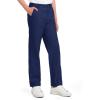 imageKEREDA Boys School Uniform Pants Flat Front Dress Pants Twill Pull on Adjustable Waist PantNavy