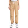 imageKEREDA Boys Uniform Pants Pull On Twill Jogger Pants for Boys School Clothes with PocketsKhaki