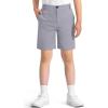 imageKEREDA Boys Uniform Shorts Elastic Waist Kids Golf Dress Preppy School Shorts with PocketsGrey
