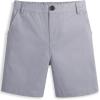 imageKEREDA Boys Uniform Shorts Elastic Waist Kids Golf Dress Preppy School Shorts with PocketsGrey
