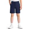 imageKEREDA Boys Uniform Shorts Elastic Waist Kids Golf Dress Preppy School Shorts with PocketsNavy Blue