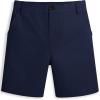 imageKEREDA Boys Uniform Shorts Elastic Waist Kids Golf Dress Preppy School Shorts with PocketsNavy Blue