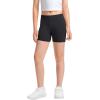 imageKEREDA Girls Bike Shorts Cotton Cartwheel Dance Under Dress Shorts for Kids 3 PackBlack