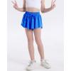 imageKEREDA Girls Flowy ShortsButterfly Shorts for Teen Girls with Spandex Liner 2in1 for RunningGymAthleticWorkout123PackDeep Blue