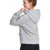 imageKEREDA Girls Half Zip Hoodies Fleece Pullover Sweatshirt Long Sleeve Winter Clothes Thumb HoleGrey
