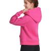 imageKEREDA Girls Half Zip Hoodies Fleece Pullover Sweatshirt Long Sleeve Winter Clothes Thumb HoleRose Red