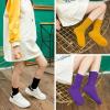 imageKEREDA Little Kids Girls Slouch Crew Socks Toddler Cotton Dress Sock 015 YearsMulticolor