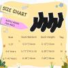 imageKEREDA Ruffle Socks for Girls School Uniform Slouch Crew Socks Kids 6 PairsBlack