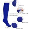 imageKEREDA Slouch Socks Women Knee High Scrunch Scrunchie Socks 3 Pairs Size 611Blackdark Greyroyal Blue