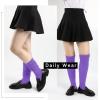 imageKEREDA Slouch Socks Women Knee High Scrunch Scrunchie Socks 3 Pairs Size 611Light Purplepinkrose