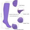 imageKEREDA Slouch Socks Women Knee High Scrunch Scrunchie Socks 3 Pairs Size 611Light Purplepinkrose