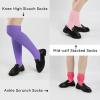 imageKEREDA Slouch Socks Women Knee High Scrunch Scrunchie Socks 3 Pairs Size 611Light Purplepinkrose
