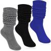 Black-dark Grey-royal Blue