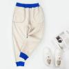 imageKEREDA Boys Girls Sweatpants Unisex Winter Warm Jogger PantsBlue