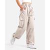 imageKEREDA Cargo Pants for Girls Baggy Joggers Pants Kids Clothes with Pockets 614YBeige