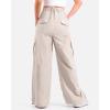 imageKEREDA Cargo Pants for Girls Baggy Joggers Pants Kids Clothes with Pockets 614YBeige