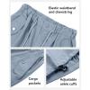 imageKEREDA Cargo Pants for Girls Baggy Joggers Pants Kids Clothes with Pockets 614YBlue