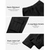 imageKEREDA Girls Cargo Pants Jogger Elastic Waist Drawstring with Pockets Uniform Pants Clothes for Teen GirlsBlack
